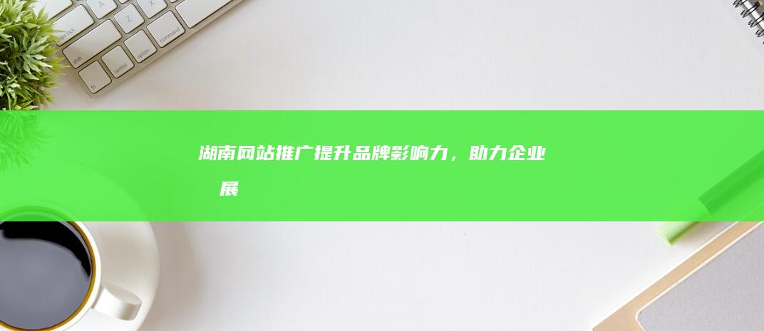 湖南网站推广：提升品牌影响力，助力企业发展
